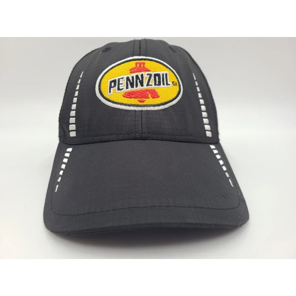 Pennzoil Cap American Golf‎ Snapback Hat Motor Oil Company Dad Men Women Black